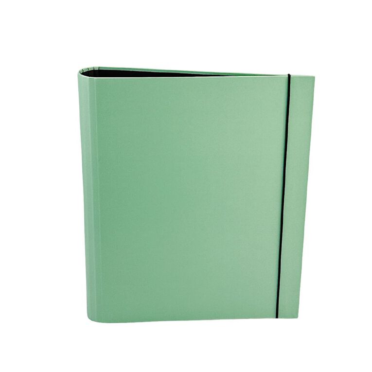 WS Ringbinder 38mm Round 2d A4 Sage, , hi-res