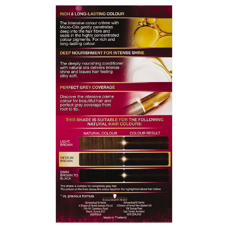 Napro Palette Hair Colour Choc Brown 3-65, , hi-res