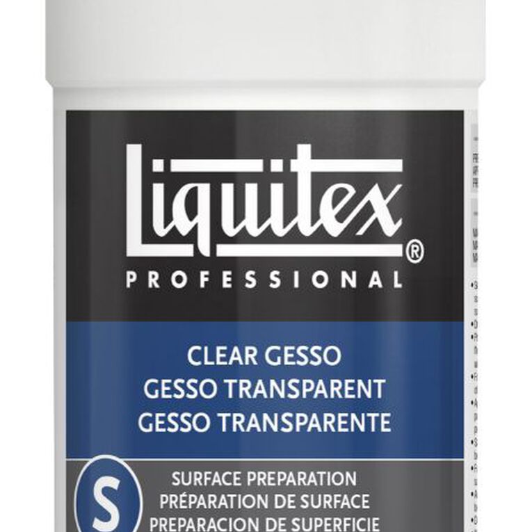 Liquitex Clear Gesso 237ml Clear, , hi-res
