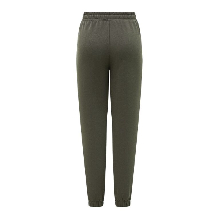 H&H Women's Essential Trackpants, Green Dark, hi-res