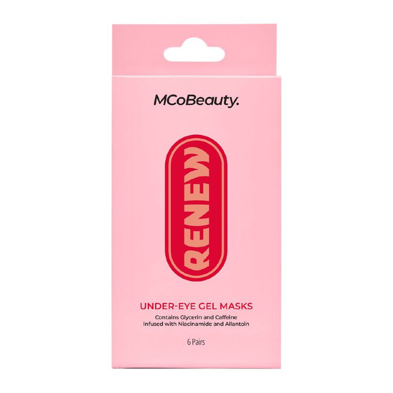 MCoBeauty Topicals Facial Under Eye Masks 6 pairs, , hi-res