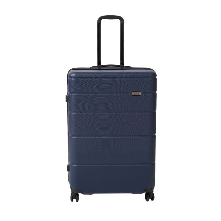 Living & Co 70cm Hard Checked Suitcase, , hi-res