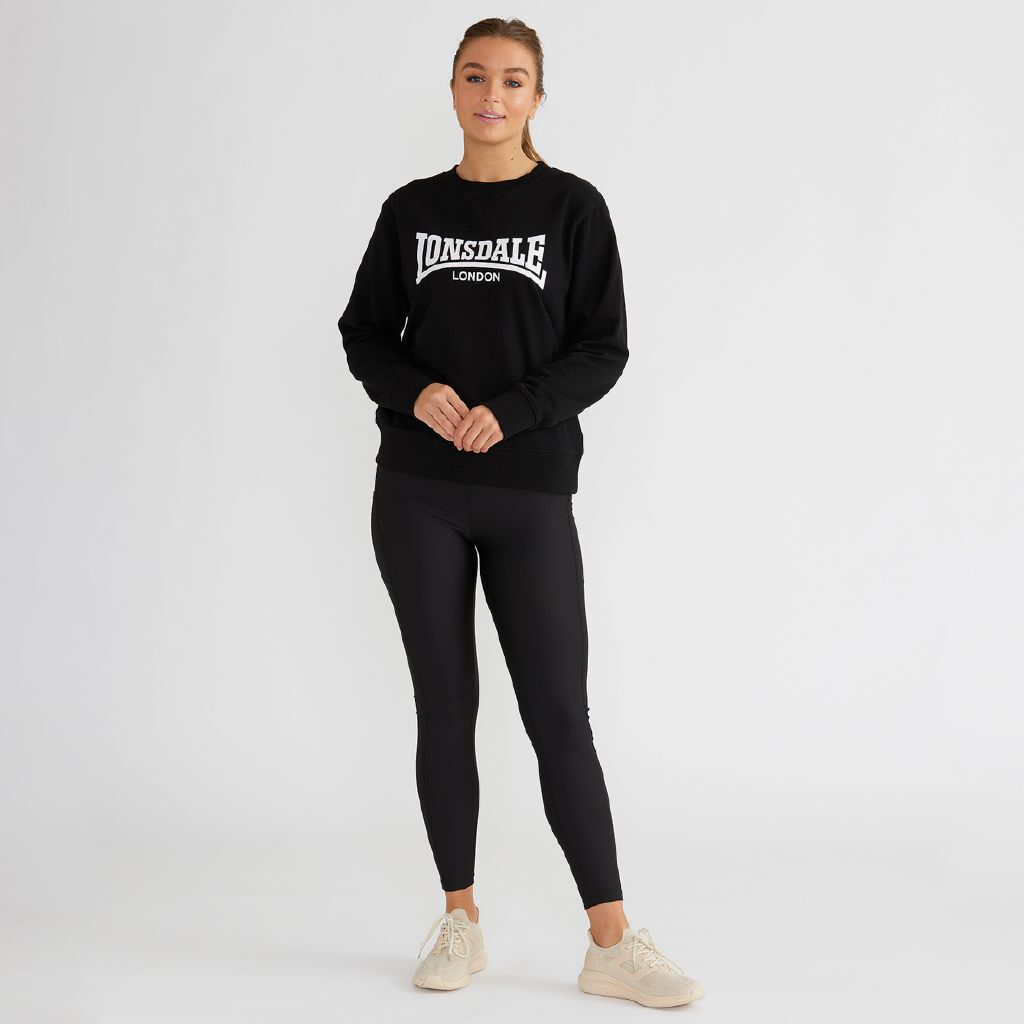 womans crew neck sweatshirt