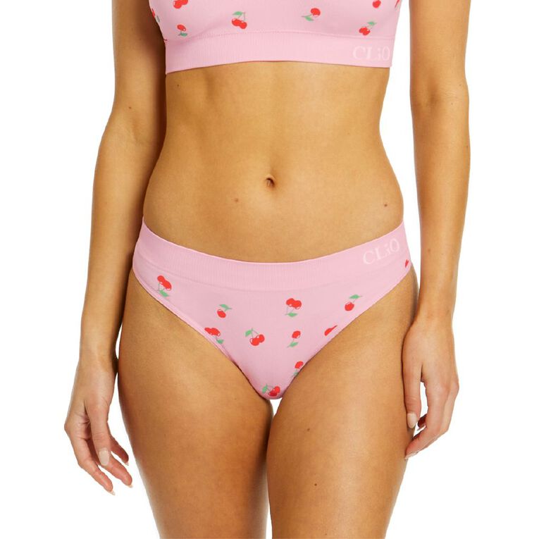 Clio Women's Seamfree G-String, Pink Light, hi-res