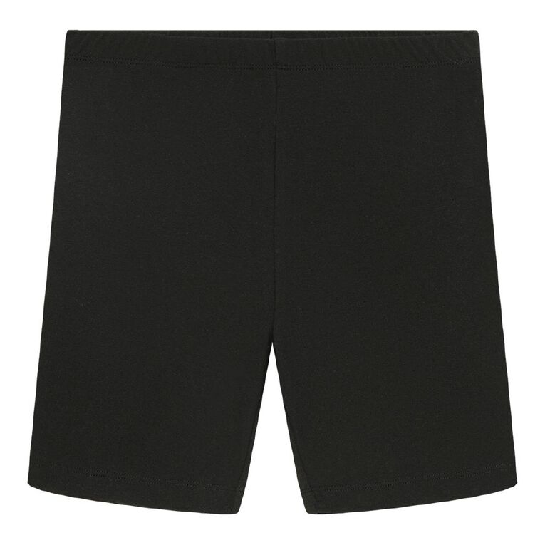 Young Original Plain Bike Shorts, Black, hi-res