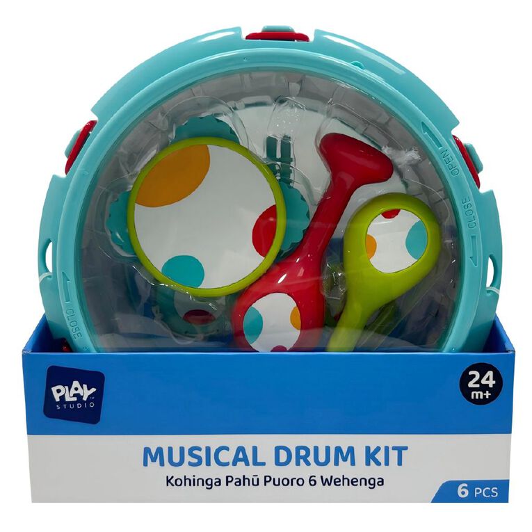 Play Studio Musical Drum Kit 6 Pieces, , hi-res