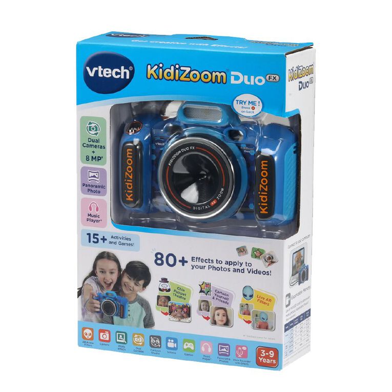 Vtech Kidizoom Duo 5.0 Camera Blue, , hi-res