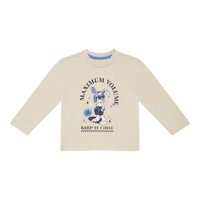 Young Original Long Sleeve Printed Tee