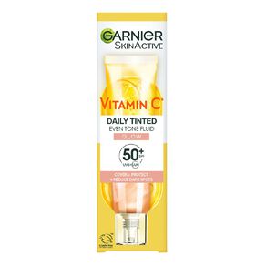 garnier vitamin c daily tinted glow spf 50+ 40 ml