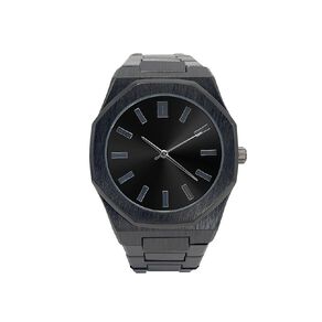 H&H Men's Metal Analogue Watch