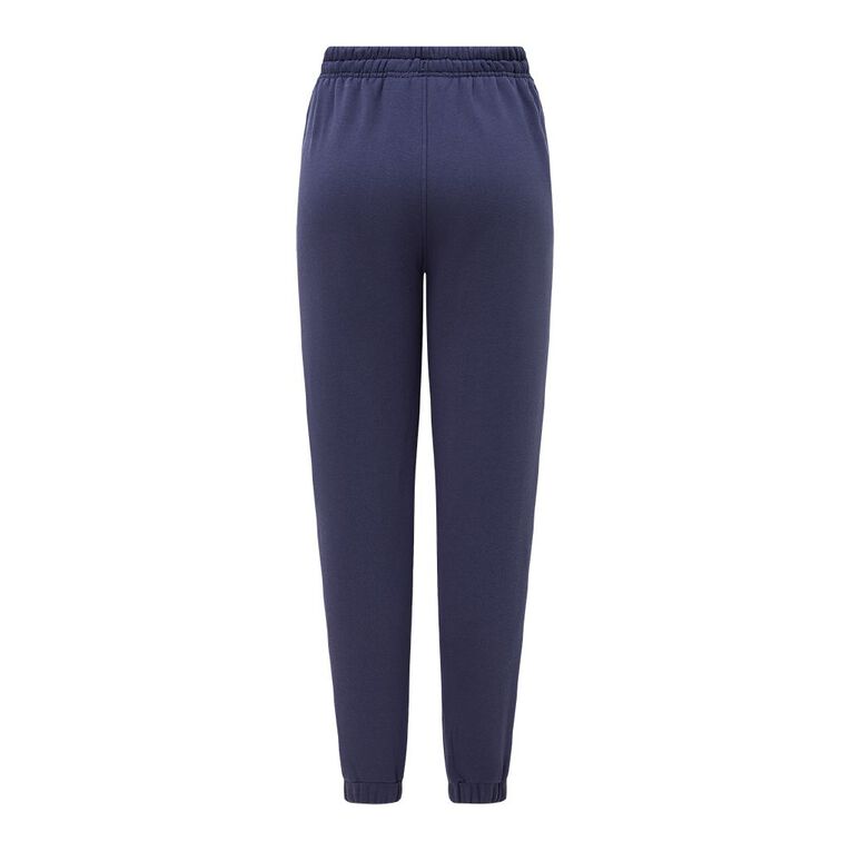 BRDRLESS Graphic Trackpant, Blue Dark, hi-res