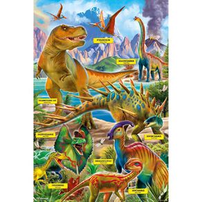 Poster #17 Dinosaurs by P.D. Moreno