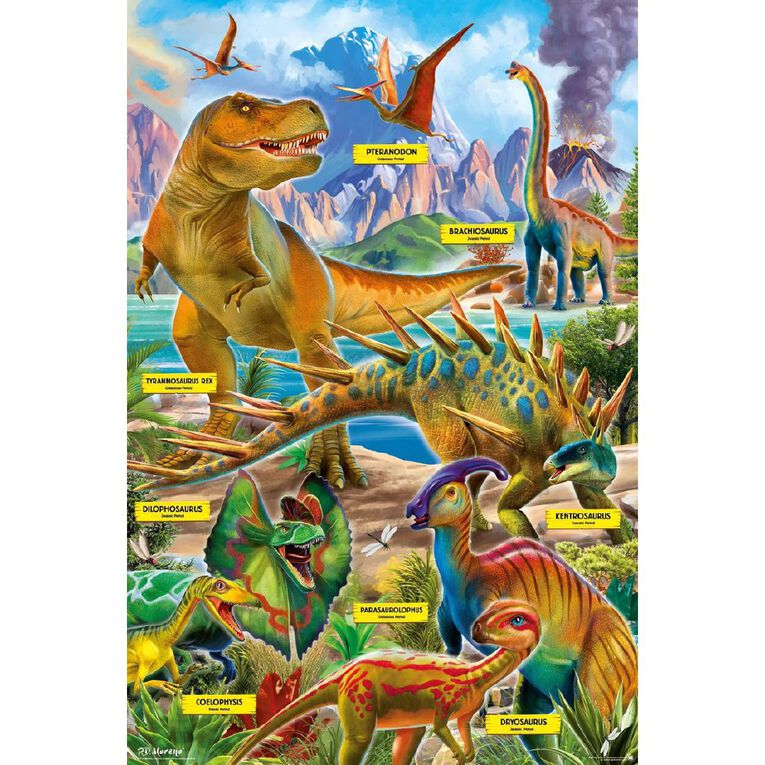 Poster #17 Dinosaurs by P.D. Moreno, , hi-res