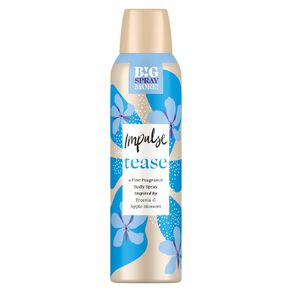 impulse tease freesia & apple blossom body spray 150 ml