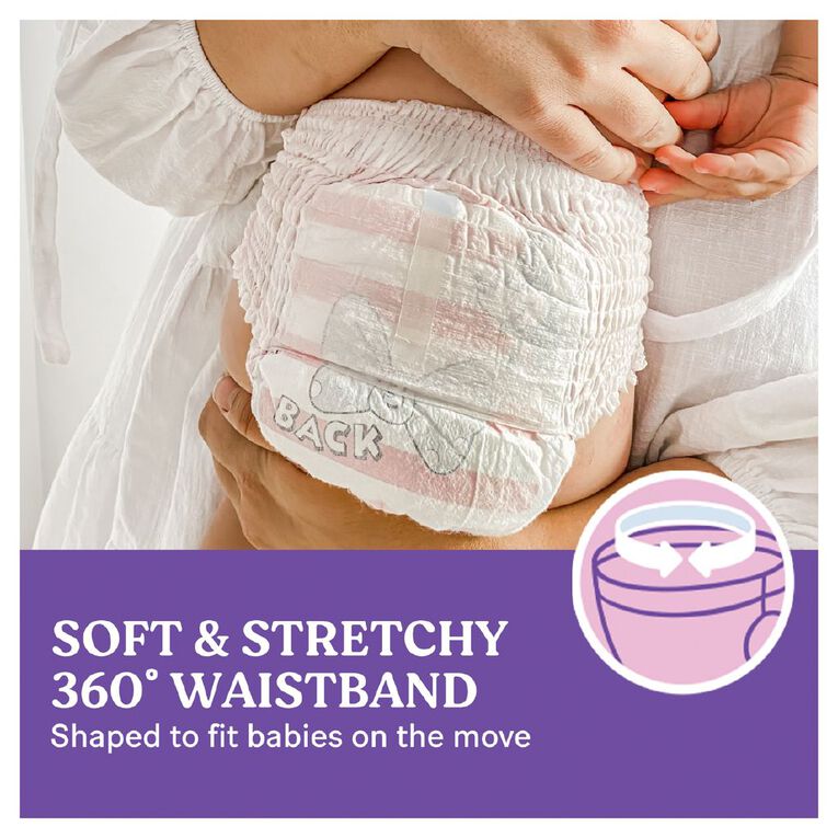 Huggies Girls' Convenience Junior Ultra Dry Pants Size 6 15+kg 16 Pack, , hi-res