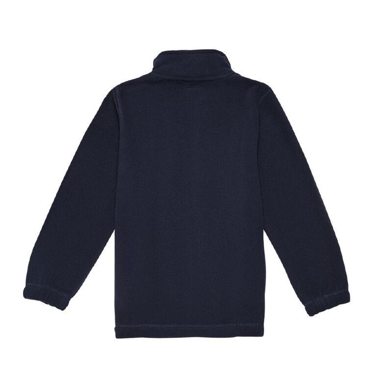 Schooltex Invercargill Middle School Polar Fleece Jacket with Embroidery, Navy, hi-res