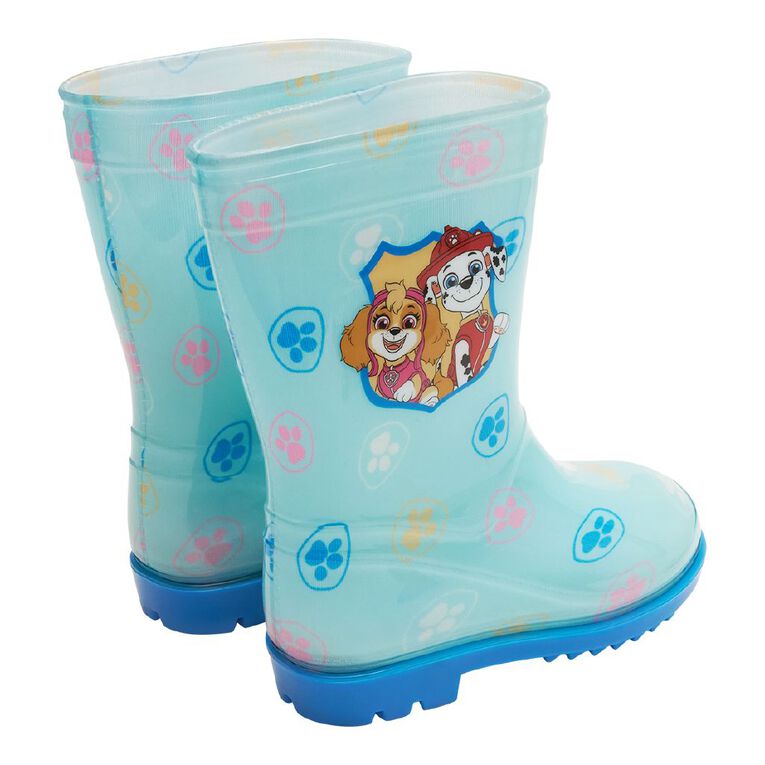 Paw Patrol Junior Kids' PVC Gumboots, Blue Light, hi-res
