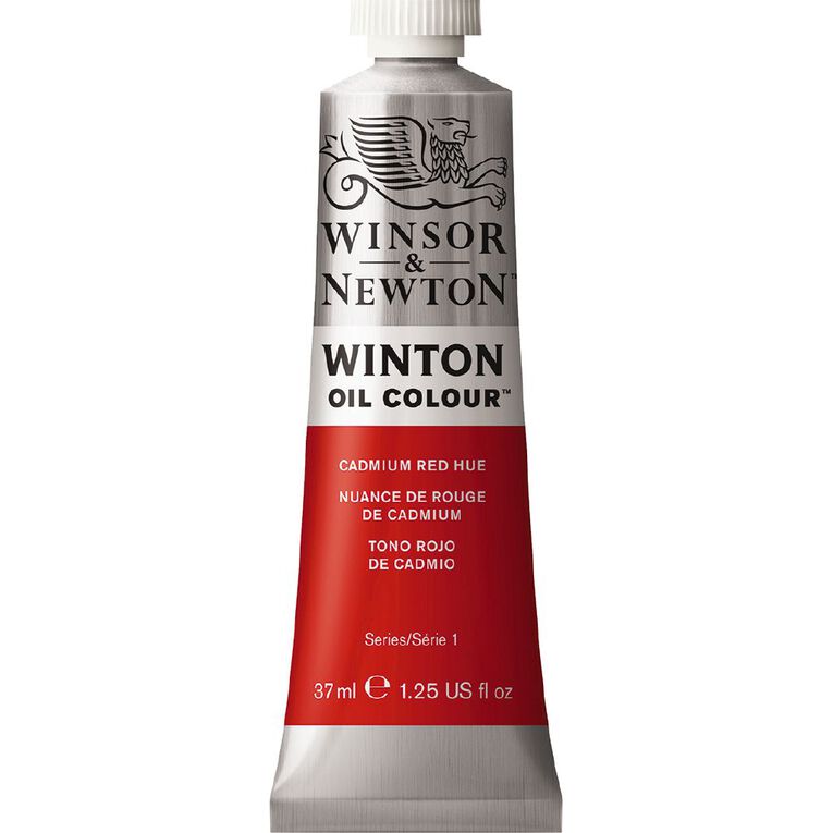 Winsor & Newton Winton Oil Paint 37ml Cadmium Red Hue, , hi-res