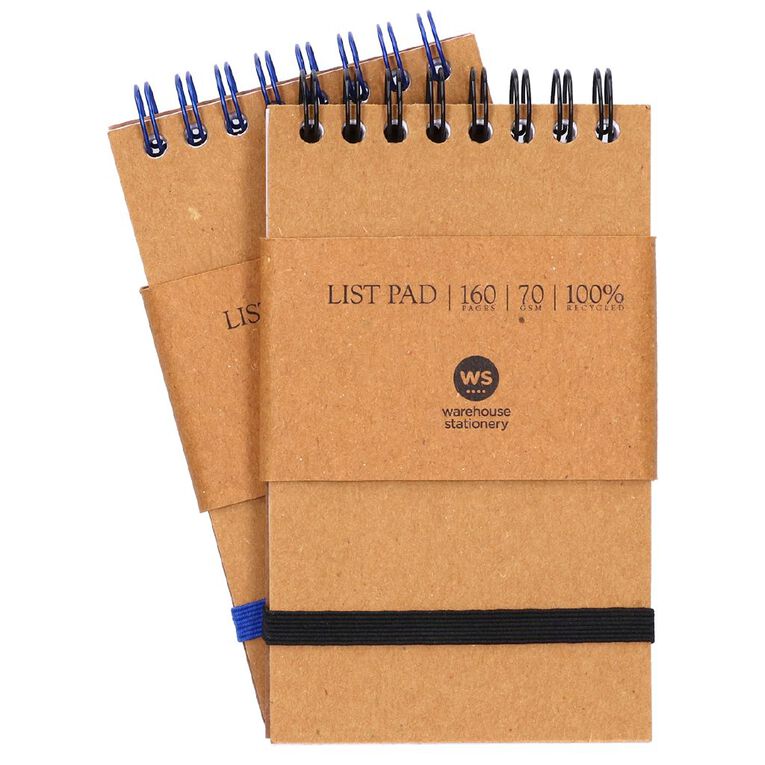 WS Notebook Wiro 80 Sheet Kraft, , hi-res