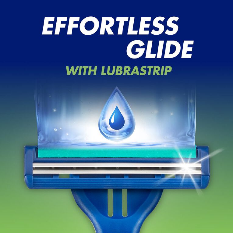 Gillette Disposable Razors Blue II Plus 5 Pack, , hi-res