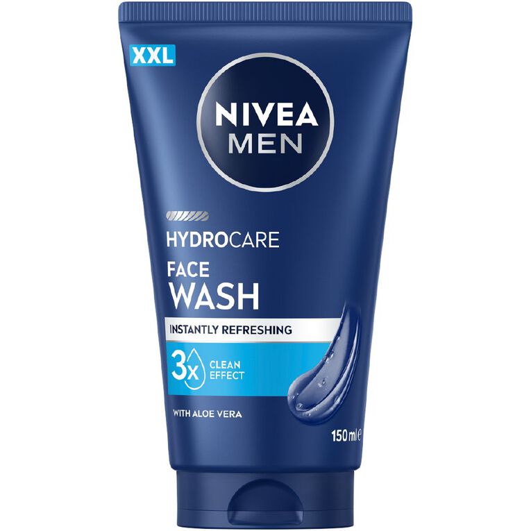 Nivea Men Hydrocare Face Wash 150ml, , hi-res