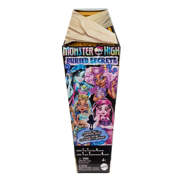 Monster High Buried Secrets Reveal Doll Assorted, , hi-res