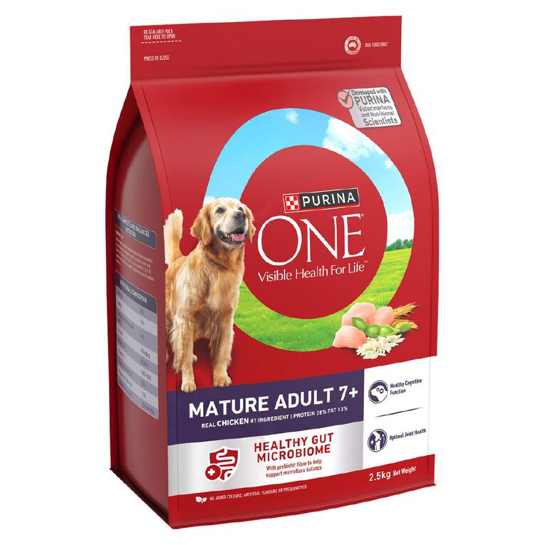 PURINA ONE Mature Adult 7+ Dry Dog Food 2.5kg, , hi-res