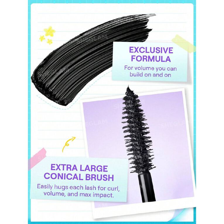Sheglam Lashlighter Volume Mascara, , hi-res