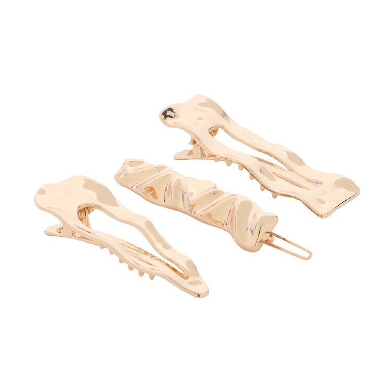 Gold Clips 3 Pack, , hi-res