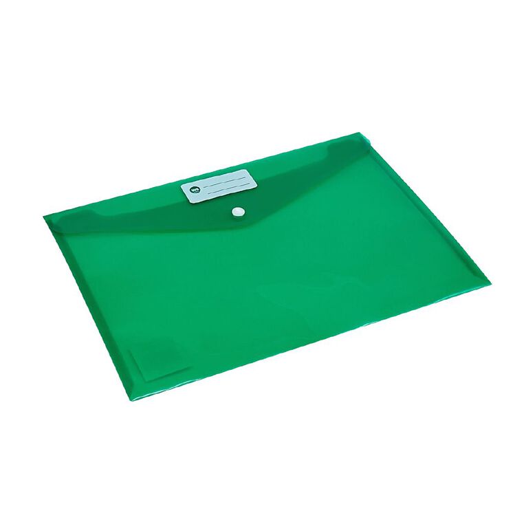 WS Colour Pop Document Wallet Dome Green, , hi-res