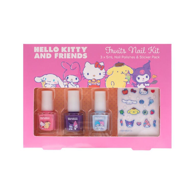 Hello Kitty Fruits Nail Polish Set, , hi-res