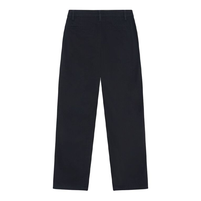 Young Original Straight Leg Chino Pants, Black, hi-res