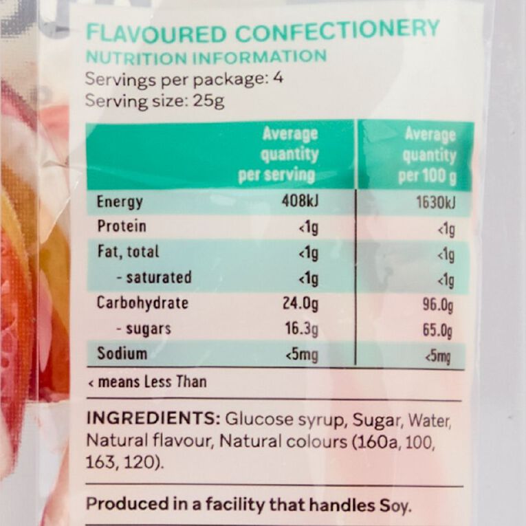 Nice Fruit Candy Cane 100g, , hi-res