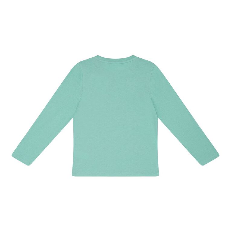 Young Original Long Sleeve Print Tee, Green Light RAINBOW, hi-res