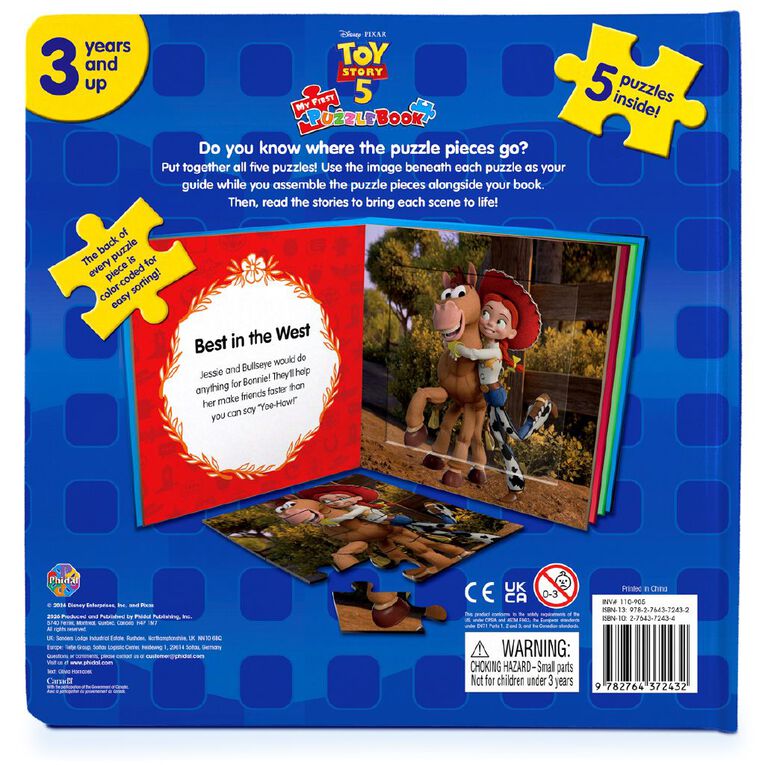 My First Puzzle Book: Disney Toy Story #5, , hi-res