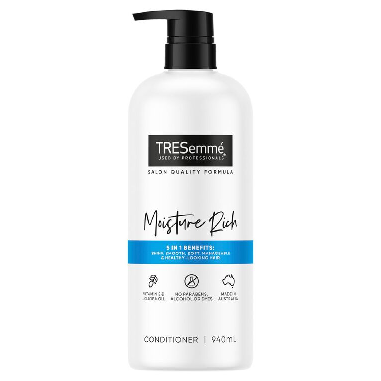 Tresemme Conditioner Moisture Rich 940ml, , hi-res