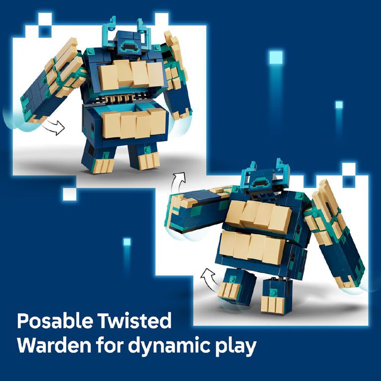 LEGO Minecraft The Twisted Warden Battle 21591, , hi-res