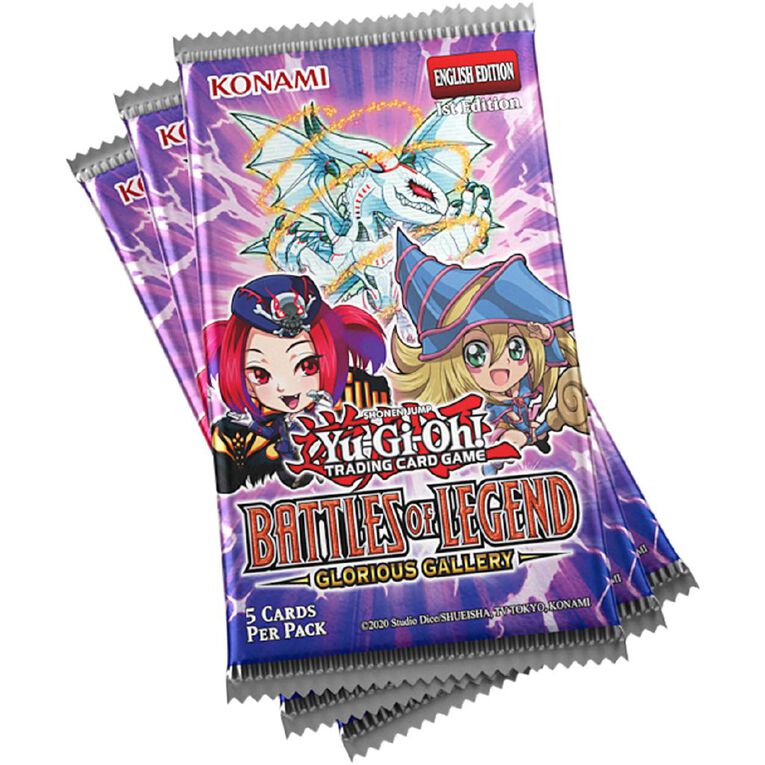 Yu-Gi-Oh! Battles of Legend: Glorious Gallery 3 Booster Tuck Box, , hi-res