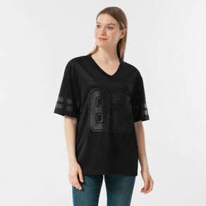 H&H Women's Short Sleeve Stripe Sports Tee