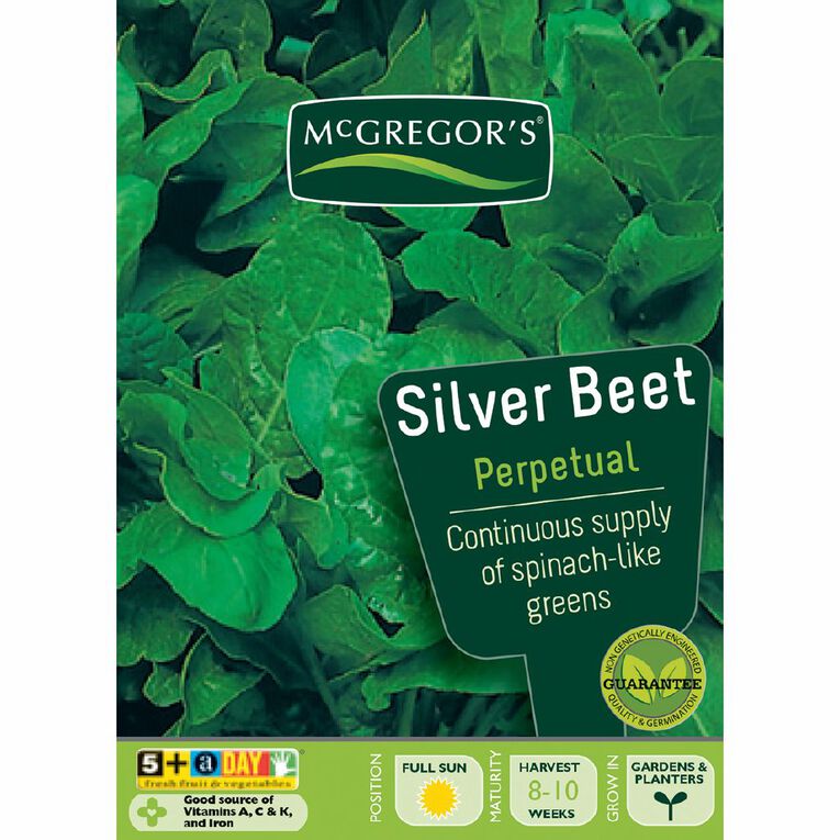 McGregor's Perpetual Silverbeet Vegetable Seeds, , hi-res