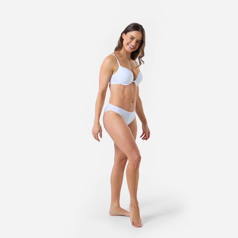 H&H Women's Push Up Bra, White, hi-res