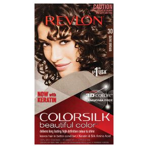 Revlon Colorsilk Hair Colour Dark Brown 30