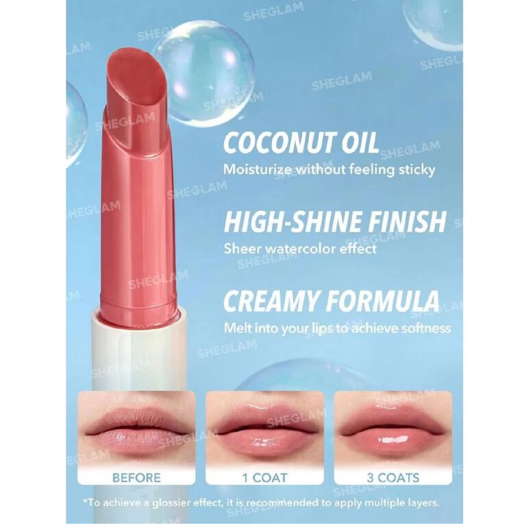 Sheglam Pout Perfect Shine Lip Plumper Pink Flamingo 2g, , hi-res