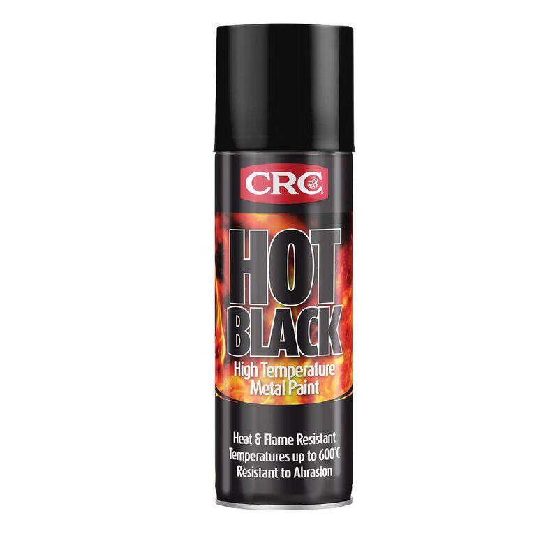 CRC High Temp Paint Hot Black 400ml, , hi-res