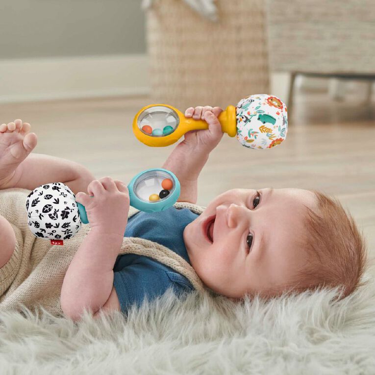 Fisher-Price Shake & Rattle Maracas, , hi-res