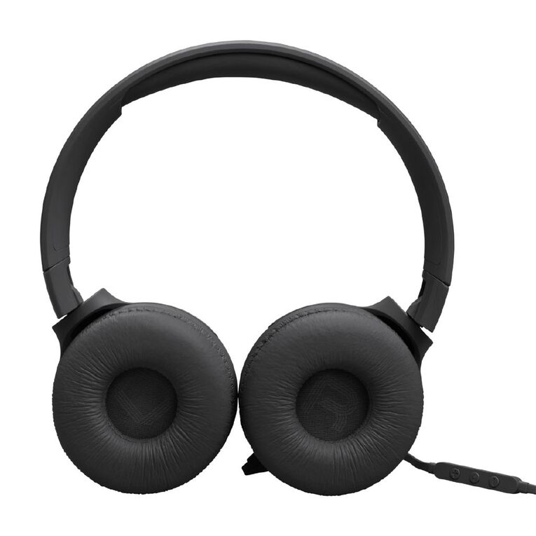 JBL Tune 520C USB-C Wired On-Ear Headphones Black, , hi-res
