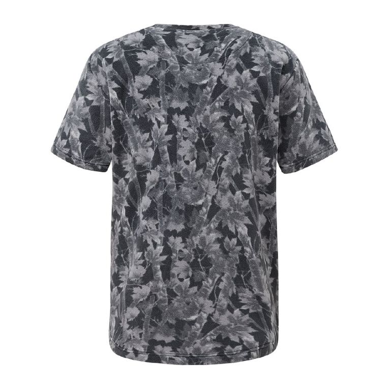 Back Country Men's Fleece Tee, Grey Mid, hi-res