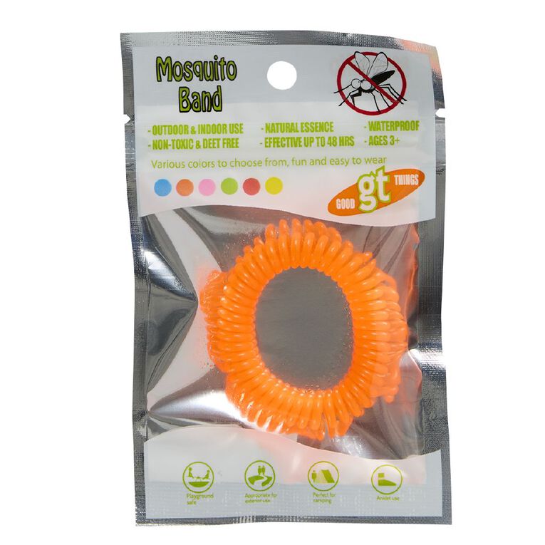 Goodthings Prepack Mosquito Band Child Assorted, , hi-res
