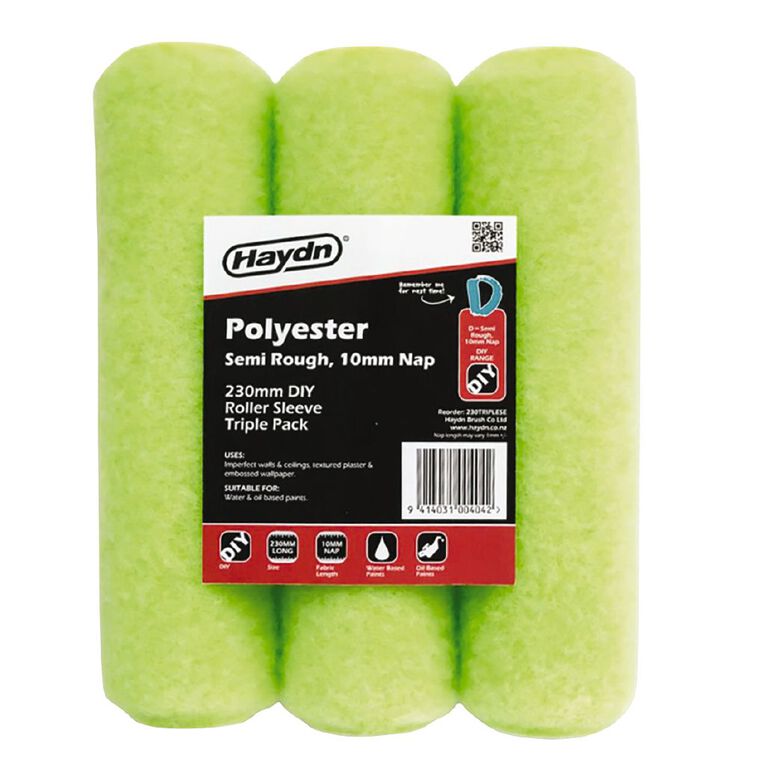 Haydn Roller Sleeve Triple Pack 230mm, , hi-res