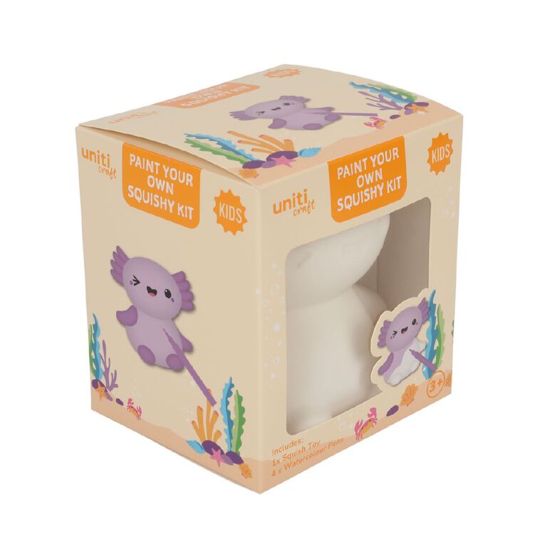 Uniti Kids Large Squishy Kit Axolot, , hi-res